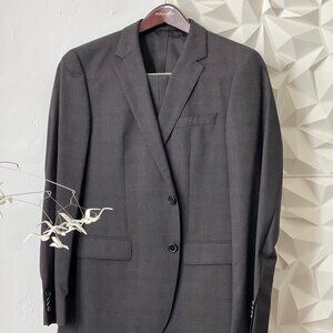BOSS Hugo Boss Suit "The James4/Sharp6" Dark Grey Wool 40R Modern Fit